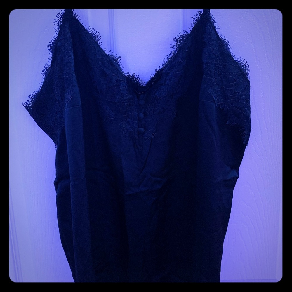 Silk tank top